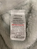 Juniors Ice Blue Tiger Embroidered Fleece Sleepsuit (winter)