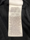 Nike Solid Black Back Printed Fleece Lined Hoodie (winter)