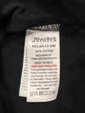 Juniors Black Game On Full Sleeves Tshirt