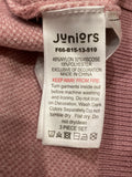 Juniors pink checkered knitted pullover (winter)