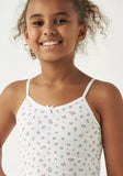 Juniors Colourful Floral Girls Vest (set of 7)