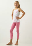 Juniors Different colours printed Girls vest (Pack of 7)