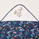 Giggles all over floral print blanket