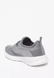 Oaklan grey strap slip on shoes (New)