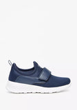 Oaklan navy strap slip on shoes (New)