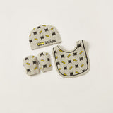 Batman cap, bib & mittens set (set of 3)