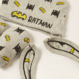 Batman cap, bib & mittens set (set of 3)