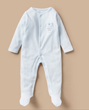 Juniors one of a kind blue sleepsuit (Thick cotton) (Winter)