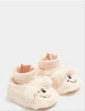 Disney baby Pooh furry winter infant shoes