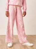 Juniors heart sequins knitted shirt & flared pants (set of 2) (winter)