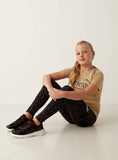 Puma girls brown camouflage leggings