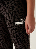 Puma girls brown camouflage leggings