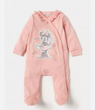 Minnie mouse pink frill sleepsuit