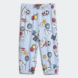 Adidas Goal Printed Blue Shirt & Pyjama Set (Set Of 2) (winter)