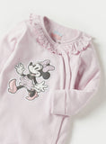 Disney Lilac Minnie Printed Sleepsuit