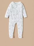 Juniors Rabbit & Balloon Printed Sleepsuit (set of 2)