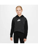 Nike all over logo printed girls hoodie (winter)