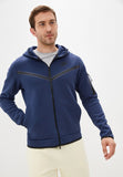 Nike navy men's zipped hoodie (Winter)