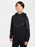Nike black boys zipped hoodie (winter)