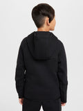 Nike black boys zipped hoodie (winter)