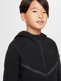 Nike black boys zipped hoodie (winter)