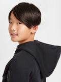 Nike black boys zipped hoodie (winter)