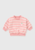 Matalan pink strawberry fleece sweatshirt (winter)