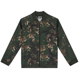 Adidas green camouflage pullover