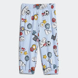 Adidas blue goal printed trousers