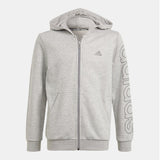 Adidas grey zipped hoodie (winter)