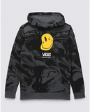 Vans black camouflage fleece smile hoodie (winter)