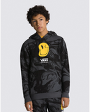 Vans black camouflage fleece smile hoodie (winter)
