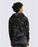 Vans black camouflage fleece smile hoodie (winter)