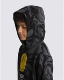 Vans black camouflage fleece smile hoodie (winter)