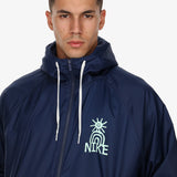 Nike navy blue men's hooded fleece lined jacket (Winter)