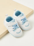 Juniors pastel Colorblock shoes with Hook and Loop Closure