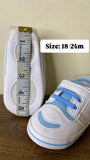 Juniors pastel Colorblock shoes with Hook and Loop Closure