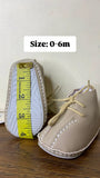 Giggles Solid infant shoes with Lace-Up