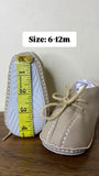 Giggles Solid infant shoes with Lace-Up