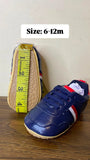 Juniors navy boys colorblock infant shoes