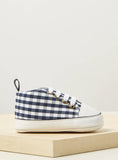 Juniors checked with lace-up shoes