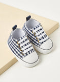 Juniors checked with lace-up shoes