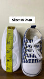 Juniors checked with lace-up shoes