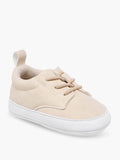 Juniors Solid Lace-Up Shoes with Pull Tabs