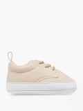 Juniors Solid Lace-Up Shoes with Pull Tabs