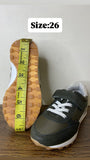 Juniors Colour Block Sneakers with Hook and Loop Closure