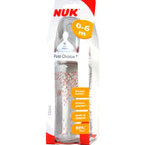 Nuk Baby Glass Feeding Bottle 240ml