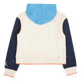 Nike jordan blue colorblock hoodie (fleece lined) (winter)