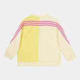 Adidas yellow minnie & daisy sweatshirt  (fleece lined) (winter)