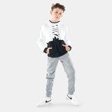 Nike vintage colorblock fleece hoodie (winter)
